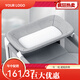 Cool Douding Crib Special Diaper Table Massage Care Table Coat Change Diaper Table Moonlight Gray