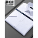 Yager Flaggschiff Offizielles Geschäft mit kurzärärmigem Hemd 2025 Herren Sommer New Business Casual Professional Professional Formal Kee ohne Bügeln und Anti-Falten-Weiß [weißer und blaues Dreieckstar] DX6636 38 100-120