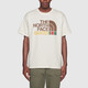古驰（GUCCI）古驰T恤THE NORTH FACE Logo印花宽松圆领短袖节日送礼 象牙白 616036-XJDCL-9756 XL