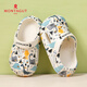 Montagut children's clogs, boys' sandals, summer shoes, medium and large children's slippers, boys' lightweight non-slip soft-soled beach sandals