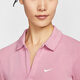 Nike (Nike) Kurzärärmelte Polo-Shirt Frauen Sommer Sportbekleidung Revers Short Casual Kurzärmelte T-Shirt halbärmeliges Hemd Top DV7885-699 Pink L