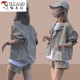 啄木鸟2025夏季新款女士短外套女装薄款冲锋衣短款小个子上衣防晒衣 白色 L 【建议100斤-115斤】