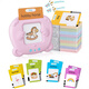 Lingnuo British Quality Children's Early Education Machine Trois cents poèmes de tang Song CI Implactions chinoises et anglais Apprentissage Carte d'apprenti