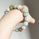 Liwo (Liwo) Old Phoenix Gold Style Style Shangshan Crystal Bellite Bracelet Painting Sense Island Morgan Stone Bracelet Color VV9757