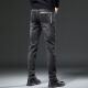 VANCL2025 Jeans fríos y pantalones casuales para hombres para hombres sueltos de primavera y otoño elástica 9930 azul y gris 31