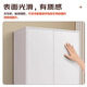 Leshengtu steel balcony storage cabinet household storage cabinet simple storage cabinet 1640*900*500 standing style LE09