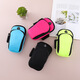 Outdoor cycling sports arm bag fitness portable storage bag mobile phone bag sports mobile phone case running arm bag blue