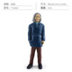 
Simulation character model grandparent mother dad boy girl baby static doll ornament toy landscaping T15833 girl 32g