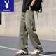 Playboy (Playboy) Pantalon mince d'été pour Teen High School Junior High School Élèves Ice Silk Pantalons de sport à séchage rapide Big Children Pants décontractés HXS-6636 Gray M 75 à 105jin [Jin est égal à 0,5 kg]