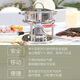 Kisag Vaglow stove stainless steel hot pot single small hot pot 16CM Elf Classic Set (Silver-Anti-scalding)