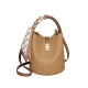 REESSY International Light Luxury Brand Bag Bolse para mujeres 2025 Nuevo bolso de hombro Bolsos cruzados para mujeres Bolso de bolso de bolso de bolsillo de albaricoque de albarico