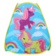 Chaosihui-Kinderzeltspielzeug Prinzessin-Raum-Spiel Haus Baby kann falten und schnell durch die Hütte treten tragbarer Kinderzelt Pink Pegasus-Poup