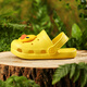 B.Duck Little Yellow Duck Children's Shoes Children's Croc Shoes Summer Boys Garden Shoes Girls Light and Comfortable Slippers 5979 Yellow 22