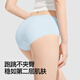 
SecretWorld [Same Model in Zhao Jinmai] Class A zero-dye cotton underwear for women pure cotton full trousers 10A antibacterial cotton lengthened crotch EO sterilization