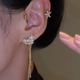 Miao Yijia Earrings Tassel Earrings Earrings Earrings Earrings No Piercing Girls Birthday Gifts Women 2025 New Jewelry Earrings Jewelry Star Flower Tassel Earrings Pair