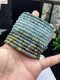 Buhesyt Ice Bleu à trois couleurs Bracelet Jade Abacus Berons et bracelet Jade Bracelet Jade Bracelet 5.5-6 mm 1048