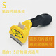 Jiajimei cat hair thinner, hair removal comb, curved knot opening artifact, special pet dog hair brush for cleaning floating hair of long-haired cats, lemon yellow, M curved - universal for cats and dogs - 20Jin Jin is equal to within 0.5kg