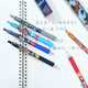 UHFQ Ultramans neuer Blindbox Stift kreativer japanischer Anime 2D Peripheral Press neutraler Stift Schnell trocknend schwarzer Wasser Stift X-6189 Naruto Blind Box Stift zufällig 6 0,5 mm 0,5 mm x Single