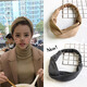 Schmuck Strickfäden Kreuzgesicht Wäsche Haarhalle Feste Farbe Haarzubehör Korean Style Elastic Sport Bine Hair Gurle Kopfbedecke Frauen schwarz