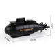 U-Boot-Spielzeug-Spielzeugsimulation Mini Fernbedienung U-Boot Vier-2-Wege-Spielzeugboot Elektrische Model Jungen Kinderspielzeug Nuklear Submarine Sechs-Wege Schwarzmodell Standard Standard