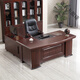 Zimu Yaju Boss Desk Grand Desk Président Bureau Single Superviseur Bureau Manager Bureau Bureau Chaise Chaise Faire des meubles de bureau modernes simples 2,2 mètres / table + une chaise + 695 # Armoire de rangement à six portes