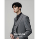 BUSYCON suit men's suit gray wool high-end business casual formal wear groom wedding men's wedding suit three-piece gray (two-piece suit top + pants) 50 reference weight 135-145Jin Jin equals 0.5 kg
