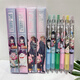 Kaooseen Spy Play House Dynamic 3D Naked Eye Blind Box Stift peripherer neutraler Stift Cartoon süßes hohes Erscheinungsbild kreativer exquisiter Schüler Special Black Schnell trocken 0,5 Signature QX6172 Ei 6 0,5 mm x Single