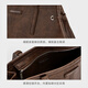 Charles/Keith25 Herbst Neues Produkt Retro Öl Wachs Lederseil Knoten Eins Schulter-Achselhöhlen-Tasche CK2-20782673 Destgiertes Kaffee Brown M.