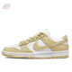 耐克（NIKE）DunkLow黑白熊猫男女复古休闲板鞋QZDD1503DD1391-100官方正品 女款黑白 DD1503-101 轻微偏小， 35.5