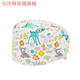 Calidad importada del sombrero quirúrgico japonés para mujeres Sombrero redondo de algodón puro para sala de operaciones Sombrero de impresión quirúrgica para hombres Estilo médico más 679 Elephant Convencional - Plus Botón (protección de prueba y oído)