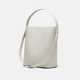 
Mountain Water Collection Bucket Bag Handheld Single Shoulder Armpit Large Capacity Cowhide Female Niche Tote Bag Elephant Gray