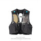 He Jiagong outdoor multi-functional lightweight sports fishing vest multi-pocket hiking mountaineering riding short vest vest men gray S