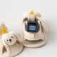 Newborn baby male and female baby summer cotton 0-1-3 years old indoor soft-soled non-slip doll toddler floor sandals puppy (1 pair) One size fits all S size Recommended foot length 9.5-10.5 cm