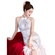 NOUVELLE ROBE DE MATINE CHINOIS DE ZIWEIQI LUMBRE LUMBRE LUMBRE LUMBRE SMELLEMENT Toast Cheongsam Style 687 L 687