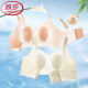 浪莎（LangSha）兔耳朵内衣女夏薄款大胸显小胸罩冰丝凉感夏季无痕不凸点文胸 奶白色 M