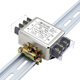 Wen Yijia custom terminal block guide rail type CW4L2-20A-SR 10A20A/30A-RG single-phase dual-stage AC power filter CW4EL2-35A-RG (4E large shell) 3519