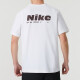 耐克（Nike）短袖男装2025夏季新款户外运动针织透气舒适圆领休闲T恤衫 HV4882-100白色DRI-FIT XL