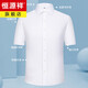 Hengyuanxiang high-end long and short-sleeved shirt men's summer thin style 2025 new workwear anti-wrinkle elastic middle-aged and elderly fathers without ironing DX6623 short 38