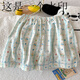 Conjunto de tres piezas de pijamas de oso de cerezo para mujeres en verano lindo dibujos animados de algodón de algodón de algodón de algodón de algodón de verano Juego de ropa JS-9902# Star KT Cat-Tres de tres piezas Mize M Tamaño 155-162 Peso 100 Jin [Jin equivale a 0.5 kg]
