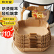 Cui Dahuang Tier Air Fryer Special Paper Square Oven Lining Paper Silicone Paper Suitable for Fryers Over 3L 110 Sheets