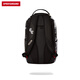 Sprayground 2024 Neues Schwarz -Weiß -Foto gedruckter Rucksack für Männer und Frauen große Kapazität Trendige Taschen Schwarz
