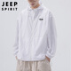 JEEP SPIRIT Jeep sun protection clothing men's ice silk summer jacket thin outdoor fishing high-end anti-UV skin clothing