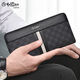 Jinlilai Wallet Herren Long 2025 Neues echtes Leder PVC Handtasche Herrenmünzen Brieftasche Herrenkupplungen Mode Brieftasche [Exquisite Geschenkbox]