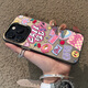 觉予甜甜圈英文苹果16手机壳14plus新款13miniiPhone15可爱11promax女12小众xr7网红8硅胶 【红色】甜甜圈英文3893 iPhone 11