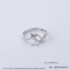 Chi case PT950 platinum ring solid snake year zodiac spirit snake ouroboros ring ring platinum ring live mouth 3.15g