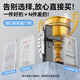 
Yili Atom [Door Installation] Anti-theft Door Lock Set Super C-Class Lock Core Household Universal Stainless Steel Entry Door Lock [Hot Sales] Gun Gray-Square Tongue Complete Set Guide to Installation