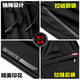 Pantalon de soie glaciaire haut de gamme Playboy pour hommes en été fine cool et pantalon lâche à 7 points fat man de grande taille shorts à mid-pantalon authentique 702 glace noire 2xl 130-140jin [Jin est égal à 0,5 kg]