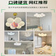 
Grand View Garden Living Room Chandelier Creative Bedroom Light Moon Bubble Cyber ​​Light Cartoon Planet Chandelier Guangdong Zhongshan Lamp 9734 Black 13-head Three Color Ball 15cm Large Ball