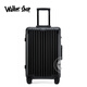 Walker Shop thickened all-aluminum alloy large-capacity 20-inch trolley suitcase business suitcase 28 multi-function boarding suitcase for men rose gold 28 inches (37 karat with a large capacity of about 92 liters)