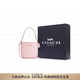 Entren City Bucket 17 Logotipo de metal lienzo recubierto Backet Bag Shoulse Bolse Small Women's Color Basic Pack (bolsa + bolsa de polvo)